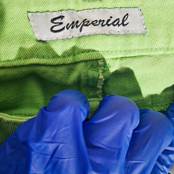 Emperial Green Lime Ripped Skinny Women's Jeans‎ Size 5 Size S. - Picture 11 of 17